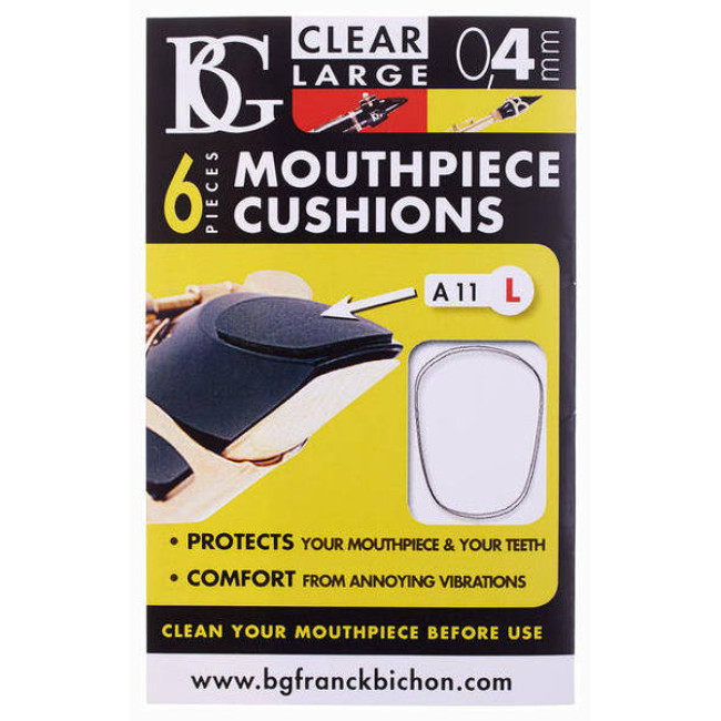 Mouthpiece cushion BG A11L Transparent - Mouthpiece cushions